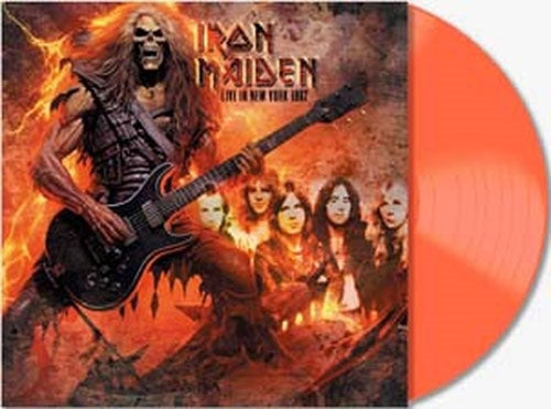 Iron Maiden - Live In New York 1982 - Live At The Palladium, New York 29th July 1982 - Import Orange Vinyl LP Record Limited Edition