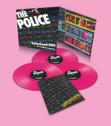 The Police - Gateshead 1982: The Complete Broadcast - Import Pink Vinyl 3 LP Record Limited Edition