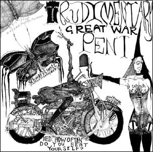 Rudimentary Peni - Great War - Import CD