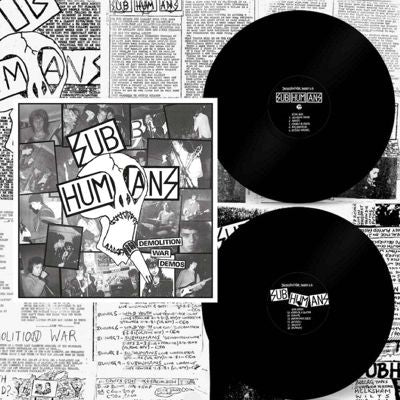 Subhumans - Demolition War Demos - Import Vinyl 2 LP Record