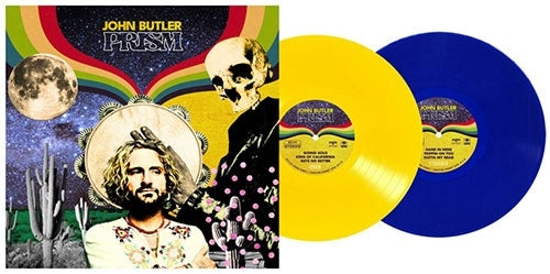 John Butler - Prism (Exclunited Statesive) - Import Transparent Blue & Transparent Yellow Vinyl 2 LP Record Limited Edition