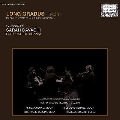 Sarah Davachi - Long Gradus - Import CD