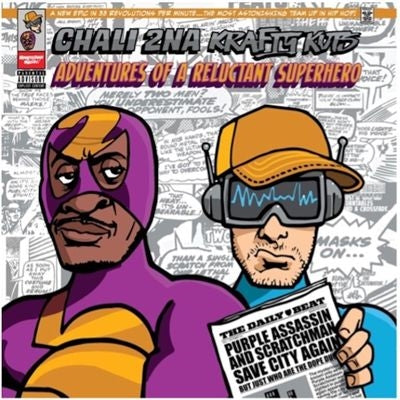 Chali 2NA、Krafty Kuts - Adventures of a Reluctant Superhero - Import Colored Vinyl LP Record
