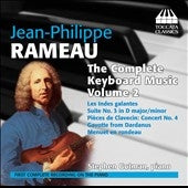 Stephen Gutman - J.P.Rameau: The Complete Keyboard Music Vol.2 - Import CD