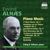 Erling Ragnar Eriksen - Eyvind Alnaes: Piano Music - Import CD