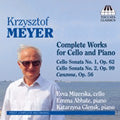Meyer / Mizerska / Abbate / Glensk - Mayer: Complete Works for Cello & Piano - Import CD