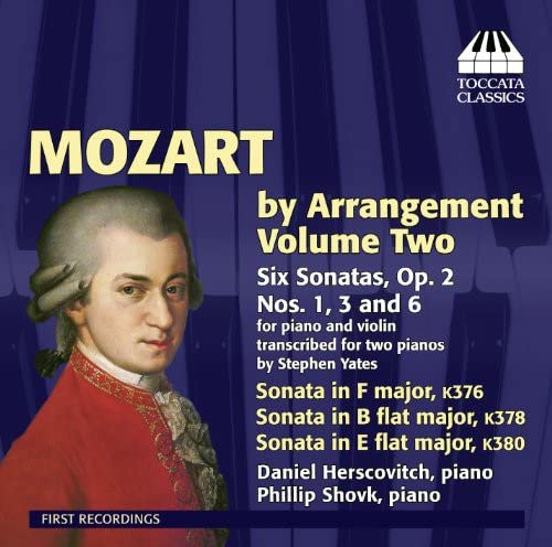 Mozart (1756-1791) - (Duo Piano)Violin Sonatas Nos.32, 34, 36 : Herscovitch, Shovk(P) - Import CD