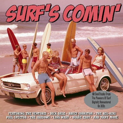 Various Artists - Surf's Coming - Import 3 CD