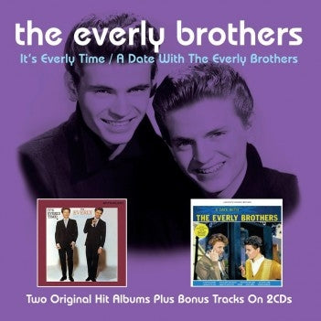 The Everly Brothers - It's Everly Time/A Date With The Everly Brothers - Import 2 CD Bonus Track