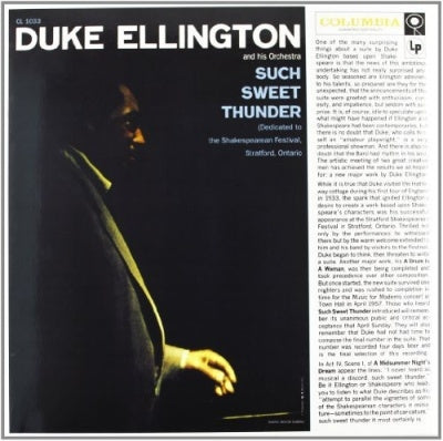 Duke Ellington & His Orchestra - Such Sweet Thunder - Import Vinyl LP Record