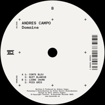 Andres Campo - Domaine - Import Vinyl 12 inch Record
