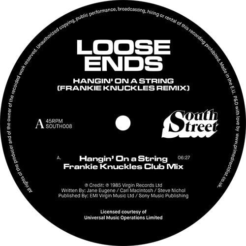 Loose Ends - Hangin' On A String (Frankie Knuckles Remix) - Import Vinyl 12 inch Record Limited Edition