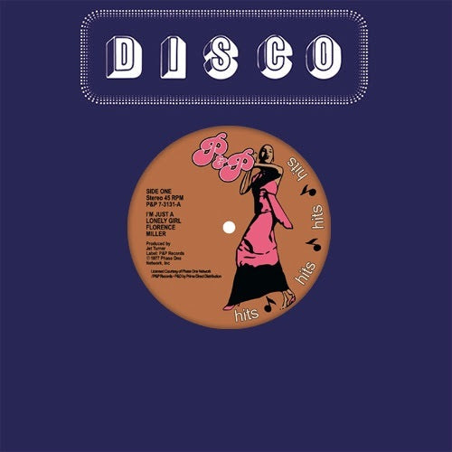 Florence Miller - I'M Just A Lonely Girl / The Groove I'M In - Import Vinyl 7 inch Single Record