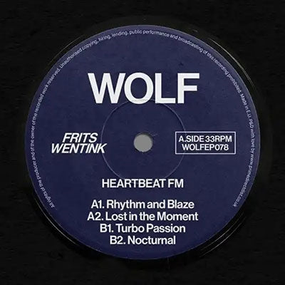Frits Wentink - Heartbeat Fm - Import Vinyl 12 inch Record