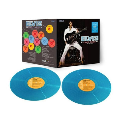 Elvis Presley - Good Times - The Outtakes - Import Ftd Ocean Blue Vinyl 2 LP Record Limited Edition