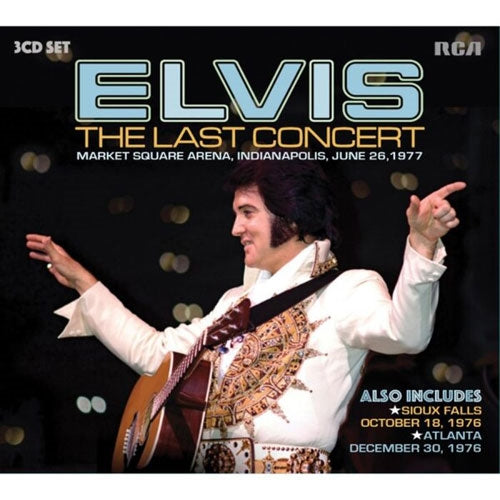 Elvis Presley - The Last Concert - Import 3 CD