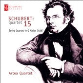 SCHUBERT,F. - Quartet 15 & Artea Quartet - Import CD