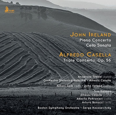 Annarosa Taddei; Orchestra Sinfonica della RAI; Alfredo Casella; Antoni Sala; John Ireland; Alberto Poltronieri; Arturo Bonucci; Boston Symphony Orchestra - Ireland: Piano Concerto; Cello Sonata; Casella: Triple Concerto, Op. 56 - Import CD
