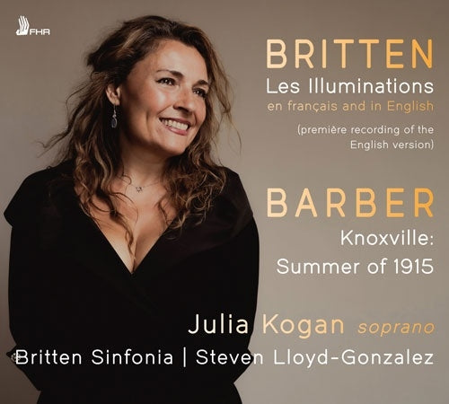 Julia Kogan - Britten:Les Illuminations / Barber:Knoxville - Import CD