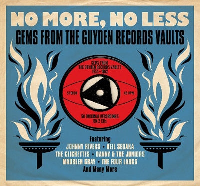 Various Artists - No More, No Less: Gems From The Guyden Records Vaults 1954-1962 - Import 2 CD