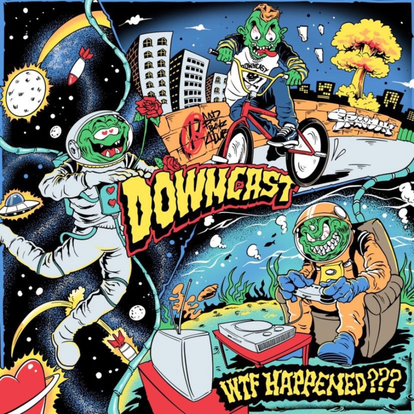 Downcast - Wtf Happened? - Import CD