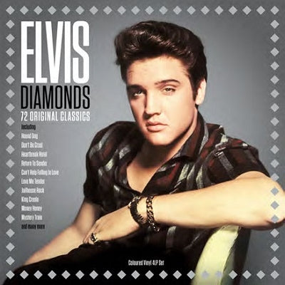 Elvis Presley - Diamonds - Import Marble Vinyl 4 LP Record
