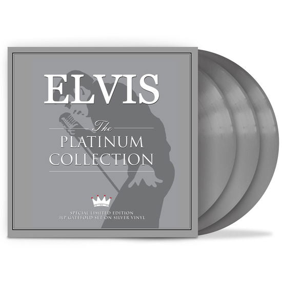 Elvis Presley - Platinum Collection - Import Silver Vinyl 3 LP Record