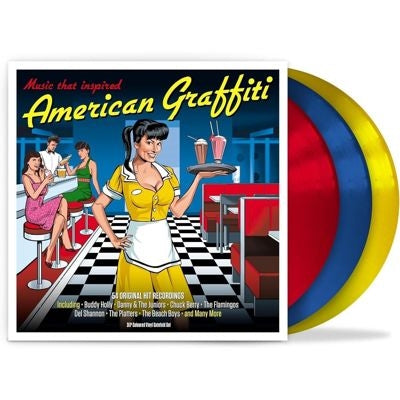 Various Artists - Music That Inspired American Graffiti - Import Vinyl 3 LP Record Box Set