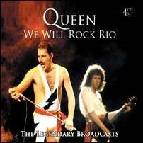 Queen - We Will Rock Rio: The Legendary Broadcasts - Import 4 CD
