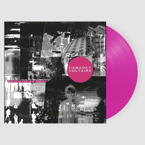 Cabaret Voltaire - But What Time Is It Really? - Import Magenta Vinyl LP Record