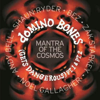 Mantra Of The Cosmos - Domino Bones Parts 1 & 2 - Import Clear Vinyl 7 Inch Single Record