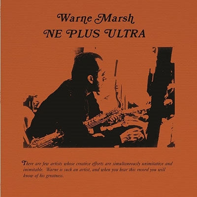 Warne Marsh - Ne Plus Ultra - Import Vinyl LP Record