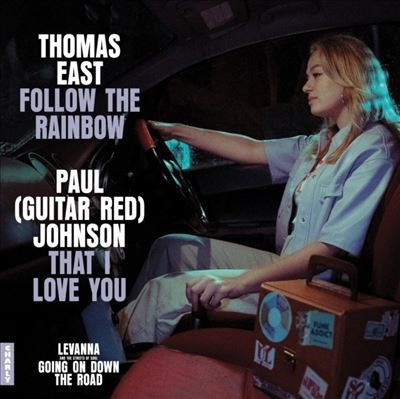 Thomas East 、 Paul "Guitar Red" Johnson - Follow The Rainbow / That I Love You - Import 7inch Shingle Record