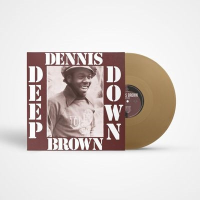 Dennis Brown - Deep Down (Anniversary Edition) - Import Gold Vinyl LP Record