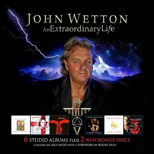 John Wetton - An Extraordinary Life - Import 8 CD Box Limited Edition