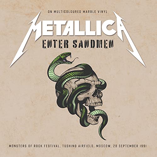 Metallica - Enter Sandmen - Import LP Record Limited Edition