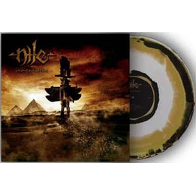 Nile - Ithyphallic - Import Black & Gold & White Swirl Vinyl 2 LP Record Limited Edition