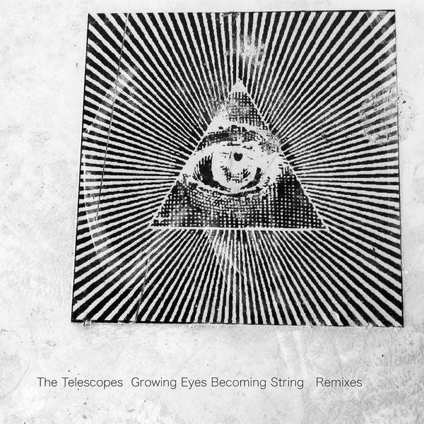 The Telescopes - Growing Eyes Becoming String Remix - Import Record Store Day/White/Black Marble Vinyl 7inch Single Record
