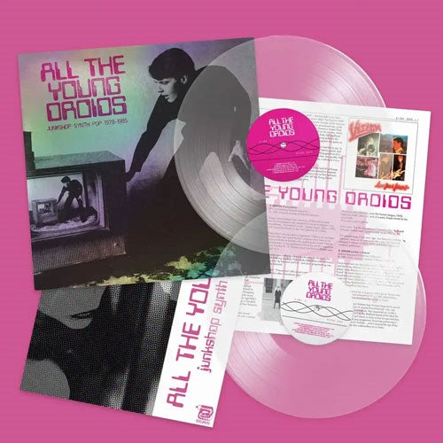 V.A. (Cult & Minor New Wave) - All The Young Droids: Junkshop Synth Pop 1978-1985 - Import Mirror Board Pressing On Crystal Clear Vinyl 2 LP Record