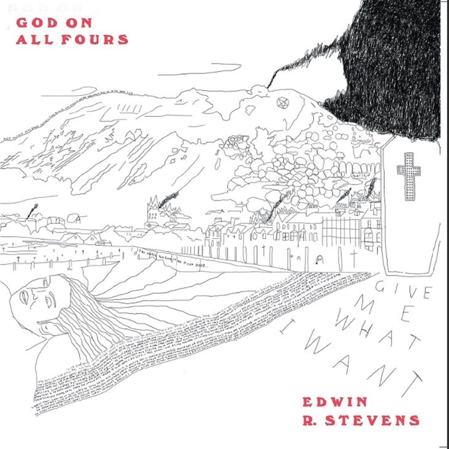 Edwin R. Stevens - God On All Fours - Import Vinyl LP Record
