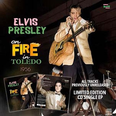 Elvis Presley - On Fire In Toledo - 1956 - Import CD