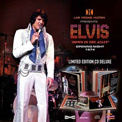 Elvis Presley - Las Vegas - `Down In The Alley' Opening Night 1974 - Import CD