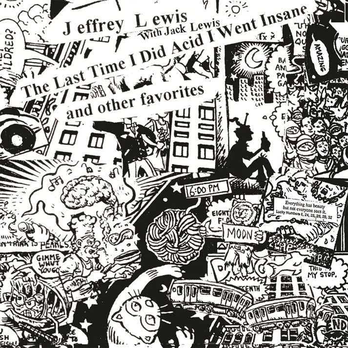 Jeffrey Lewis - The Last Time I Did Acid I Went Insane - Import Vinyl LP Record