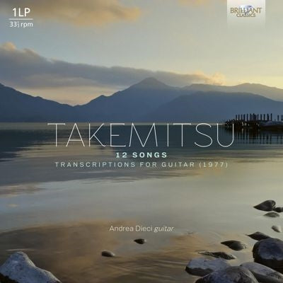Andrea Dieci - Takemitsu: 12 Songs, Transcriptions For Guitar - Import Vinyl LP Record