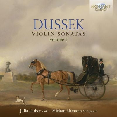 Julia Huber - Dussek: Violin Sonatas Vol. 5 - Import CD