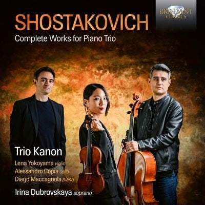 Trio Canon - Shostakovich: Complete Works For Piano Trio - Import CD