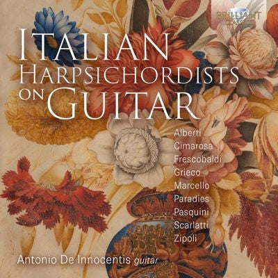 Antonio De Innocentis - Italian Harpsichordists On Guitar - Import CD