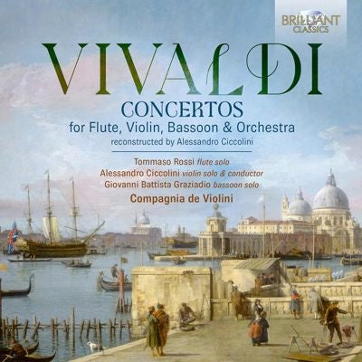 Tommaso Rossi - Vivaldi: Concertos For Flute, Violin, Bassoon & Orchestra - Import CD