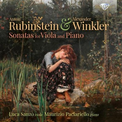 Luca Sanzò - Rubinstein & Winkler: Sonatas for Viola and Piano - Import CD