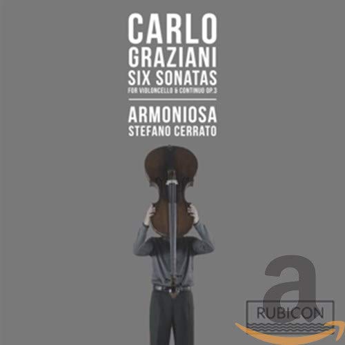 Graziani, Carlo (c.1710-1787) - Cello Sonatas Op.3 : Cerrato(Vc)Armoniosa (2CD) - Import 2 CD